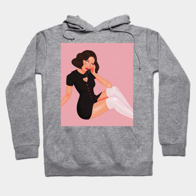 Hypnotized Mina Hoodie by thelamehuman